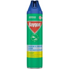 Baygon Аерозол срещу летящи насекоми, 400 ml -1