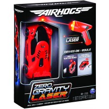 Игрален комплект Air Hogs - Количка Zero Gravity Laser, червена -1