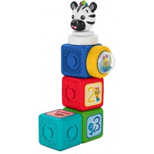 Активна играчка Baby Einstein - Кубчета, Add & Stack, 6 части -1