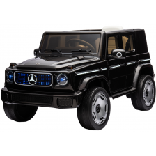 Акумулаторна кола KikkaBoo - Licensed Mercedes Benz EQG, черна -1