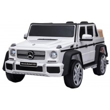 Акумулаторен джип Chipolino - Mercedes Maybach G650, бял