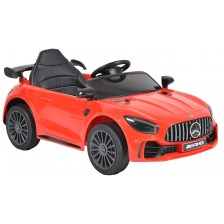 Акумулаторна кола Moni Toys - Mercedes AMG GTR, червенa