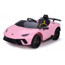 Акумулаторна кола Chipolino - Lamborghini Huracan, розова, с EVA гуми