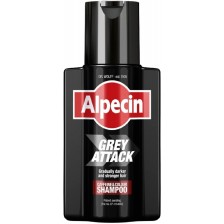 Alpecin Кофеинов оцветяващ шампоан Grey Attack, 200 ml
