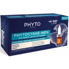 Phyto PhytoCyane Терапия срещу прогресивен косопад Men, 12 x 3.5 ml -1