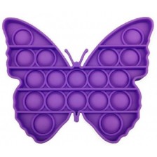 Антистрес играчка Poppit fidget - Пеперуда, лилава