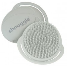 Антибактериална силиконова четка за баня Shnuggle - Сива -1