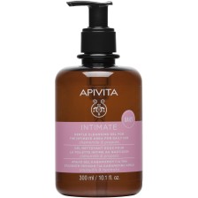 Apivita Intimate Care Ежедневен гел за интимна хигиена, pH 5, 300 ml -1