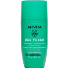 Apivita Bee Fresh Рол-он дезодорант против изпотяване, 50 ml -1