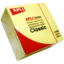 Самозалепващи листчета APLI - 75 х 75 mm, 400 броя