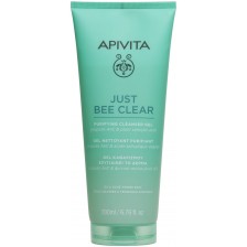 Apivita Just Bee Clear Почистващ гел за лице, 200 ml