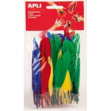 Декоративни цветни перца APLI - Прави