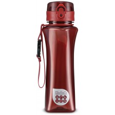 Бутилка за вода Ars Una - Червена, 500 ml -1