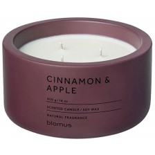 Ароматна свещ Blomus Fraga - XL, Cinnamon & Apple, Port -1