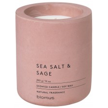 Ароматна свещ Blomus Fraga - L, Sea Salt & Sage, Withered Rose