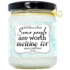 Ароматна свещ - Some people are worth melting for, 212 ml -1