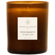 Ароматна свещ Essential Parfums - Rose Magnetic by Sophie Labbé, 270 g -1