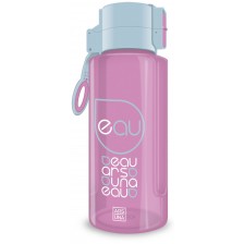 Бутилка за вода Ars Una - Розова, 650 ml -1