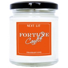Ароматна свещ с късметче Next Lit Fortune Candle - Fragrant Five, на английски -1