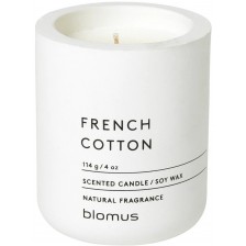 Ароматна свещ Blomus Fraga - S, French Cotton, Lily White