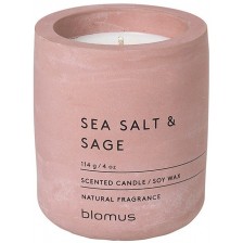 Ароматна свещ Blomus Fraga - S, Sea Salt & Sage, Withered Rose