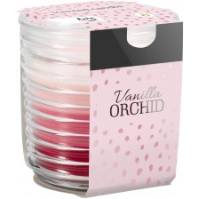 Ароматна свещ в чаша Bispol Aura - Vanilla Orchid