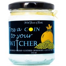 Ароматна свещ The Witcher - Toss a Coin to Your Witcher, 212 ml -1