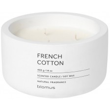 Ароматна свещ Blomus Fraga - XL, French Cotton, Lily White