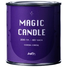 Ароматна соева свещ Brut(e) - Magic Candle, 200 g