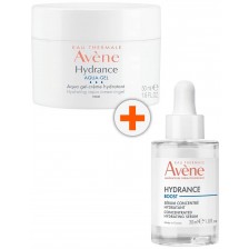 Avène Hydrance Комплект - Серум-концентрат Boost и Аква гел-крем, 30 + 50 ml