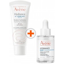 Avène Hydrance Комплект - Серум-концентрат Boost и Емулсия Legere UV, SPF 30, 30 + 40 ml