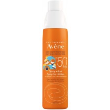 Avène Sun Слънцезащитен спрей за деца, SPF50+, 200 ml -1