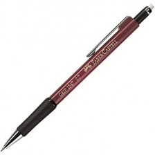 Автоматичен молив Faber-Castell Grip - 0.7 mm, бордо -1