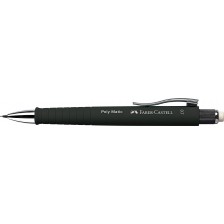 Автоматичен молив Faber-Castell Poly Matic - 0.7 mm, черен -1