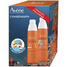 Avène Sun Комплект - Спрей за възрастни SPF30 и Cпрей за деца SPF50+, 2 х 200 ml (Лимитирано) -1