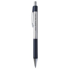Автоматична химикалка Penac Pepe - 0.7 mm, черно и сиво -1