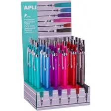 Автоматичен молив Apli - 2 mm, с вградена острилка, асортимент -1