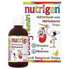 Babytamin Мултивитаминни капки, 25 ml, Nutrigen -1
