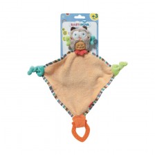 Бебешка играчка Baby Nova - Кърпа за дъвкане -1