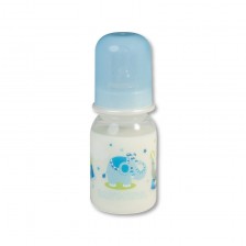 Стандартно пластмасово шише Baby Nova - 125 ml, слонче -1