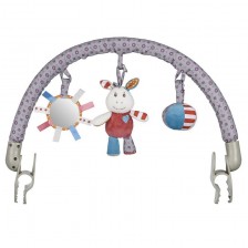 Бебешки гриф с играчки Babyono - Франки и Мики -1