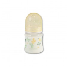 Бебешко шише Baby Nova - 150 ml, жълто -1