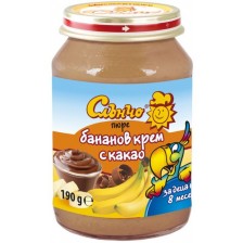 Бананов крем с какао Слънчо, 190g -1