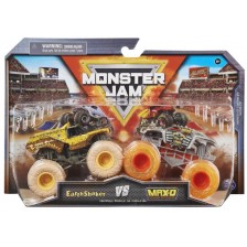 Бъгита Spin Master Monster Jam - Earthshaker vs Max-D -1