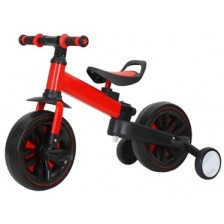 Балансиращо колело 3в1 Ocie - Fiwe, 12", червено