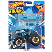 Бъги Hot Wheels Monster Trucks - 32 Degrees, с количка -1