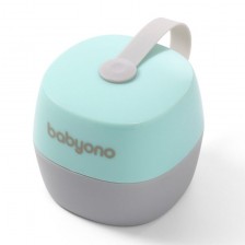 Кутия за залъгалка Babyono - Natural Nursing, mint new -1