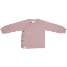 Бебешки пуловер Lassig - 74-80 cm, 7-12 месеца, розов