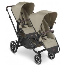 Бебешка количка за близнаци ABC Design Classic Edition - Zoom, Reed  -1