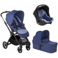 Бебешка количка 3 в 1 Jane - Kendo Micro-BB, Koos i-Size R1, синя -1